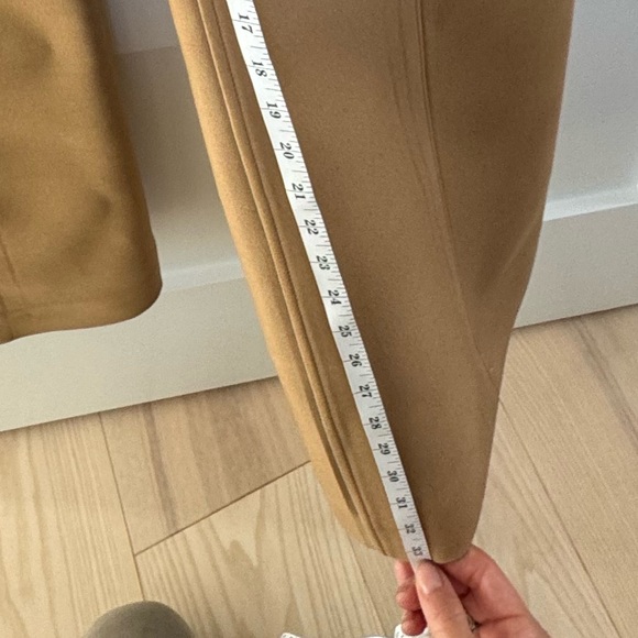 Proenza Schouler Camel-Colored High-Waisted Boot Cut Pants - US Size 8 - Picture 8 of 9